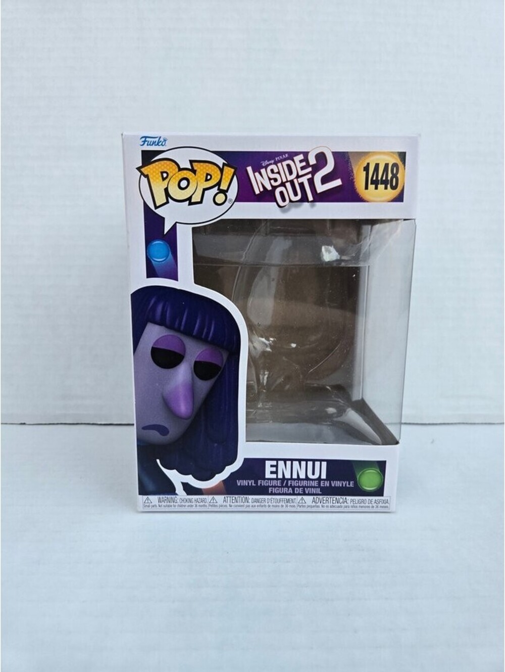 Funko Pop! Inside Out 2 Ennui Empty Box